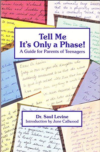 Book Tell Me It's Only a Phase! A Guide for Parents of Teenagers free