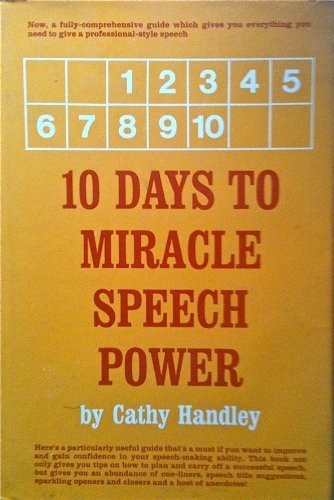 Book 10 Days To Miracle Speech Power free