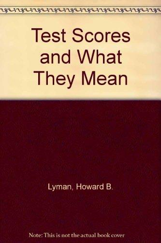 Book Test Scores and What They Mean free