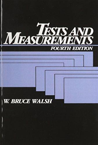 Book Tests and Measurements (4th Edition) free