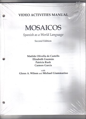 Book Video Activities Manual free