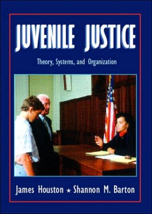 Book Juvenile Justice: Theory, Systems, and Organization free