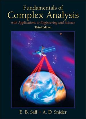 Book Fundamentals of Complex Analysis: with Applications to Engineering and Science (2-downloads) free