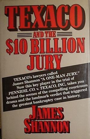Book Texaco and the $10 Billion Jury (The Prentice Hall Corporate Library) free