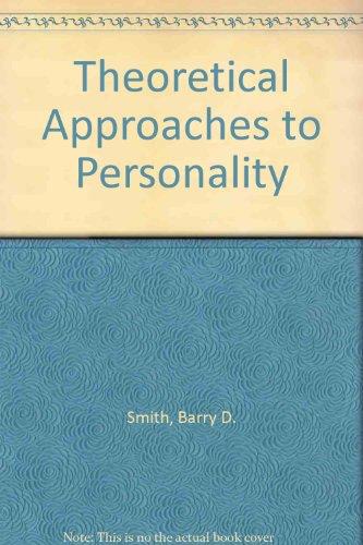 Book Theoretical Approaches to Personality free