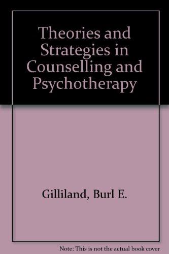 Book Theories and strategies in counseling and psychotherapy free