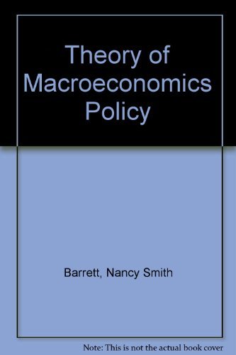 Book The theory of macroeconomic policy free