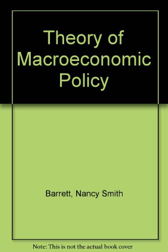 Book The theory of macroeconomic policy free