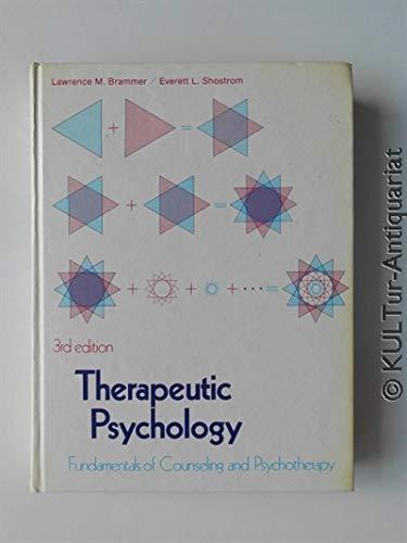 Book Therapeutic psychology: Fundamentals of counseling and psychotherapy (Prentice-Hall psychology series) free