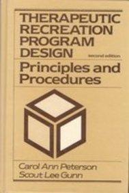 Book Therapeutic Recreation Program Design: Principles And Procedures free
