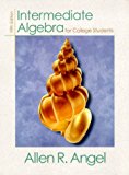Book Intermediate Algebra for College Students (5th Edition) free