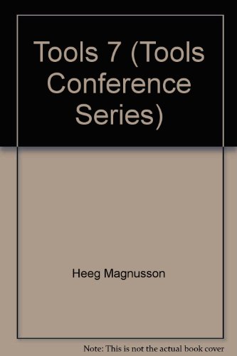 Book Technology Of Object-oriented Languages And Systems Tools 7 (tools Conference Series) free