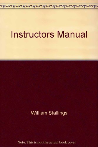 Book Instructors Manual free