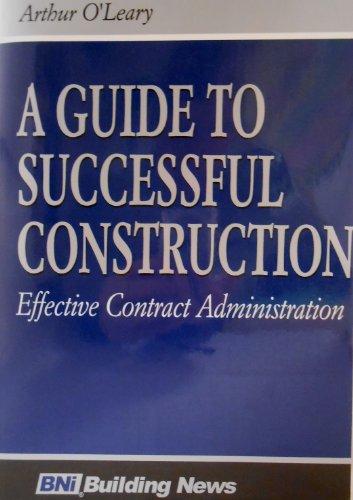 Book Bni Guide To Successful Construction free