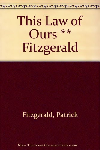 Book This Law Of Ours ** Fitzgerald free