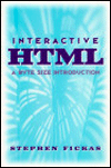 Book Interactive Html: A Byte Size Introduction free