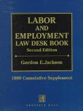 Book Labor And Employment Law Desk Book: 1999 Cumulative Supplement (labor And Employment Law Desk Book Cumulative Supplement) free