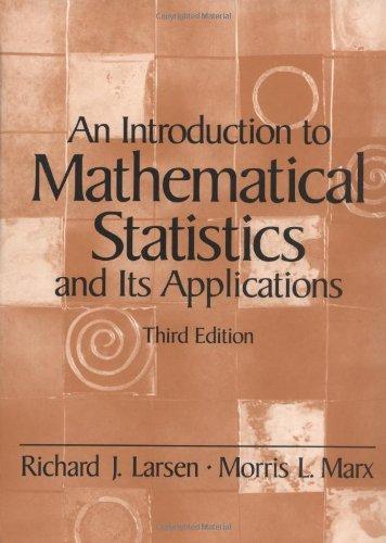 Book An Introduction to Mathematical Statistics and Its Applications (3rd Edition) free