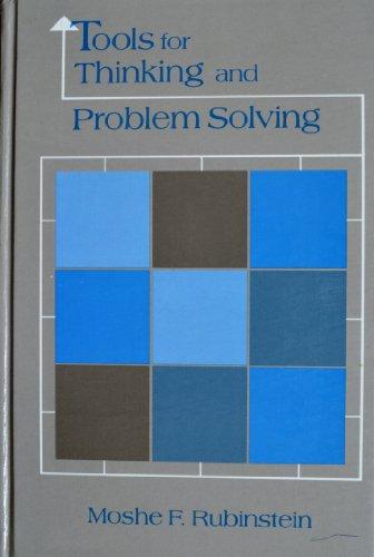 Book Tools for Thinking and Problem Solving free