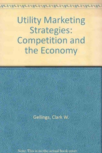 Book Utility Marketing Strategies: Competition And The Economy free