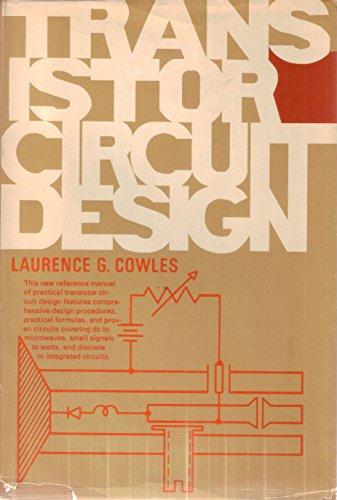 Book Transistor circuit design (Prentice-Hall series in electronic technology) free