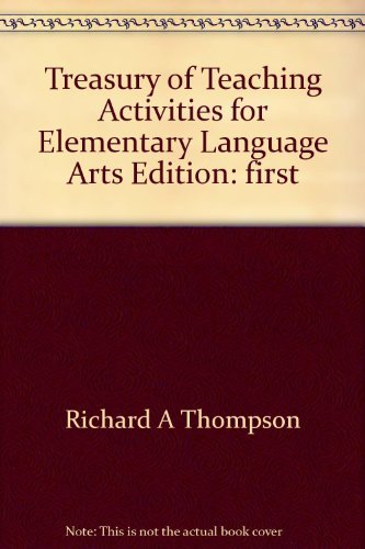 Book Treasury of teaching activities for elementary language arts free