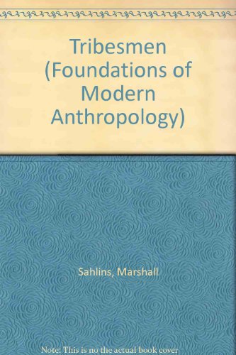 Book Tribesmen (Foundations of Modern Anthropology) free