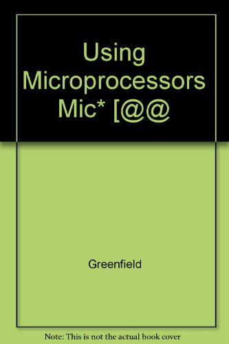 Book Using Microprocessors and Microcomputers free