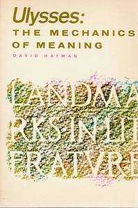 Book Ulysses: The Mechanics of Meaning free