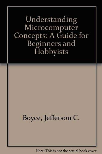 Book Understanding microcomputer concepts: A guide for beginners and hobbyists (Bookware) free