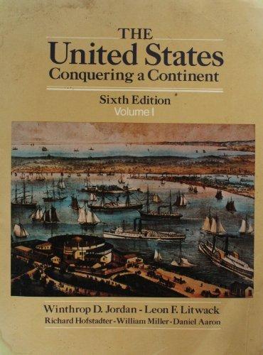 Book The United States: Conquering A Continent free