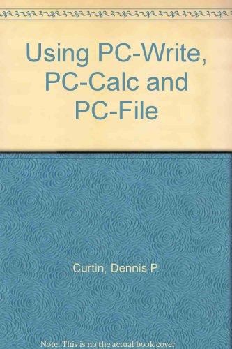 Book Using Pc-write, Pc-calc And Pc-file free