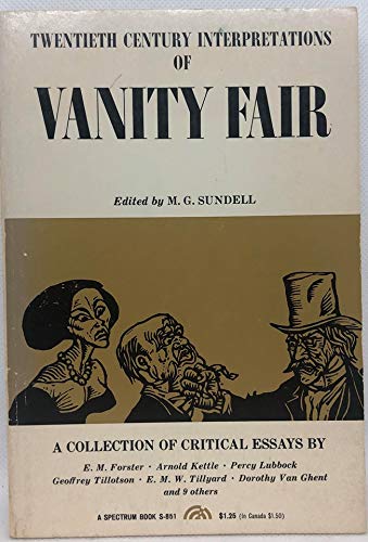 Book Twentieth century interpretations of Vanity fair;: A collection of critical essays, free