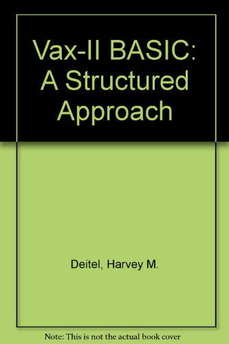 Book Vax-II Basic: A Structural Approach free