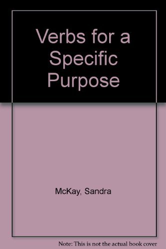 Book Verbs for a Specific Purpose free