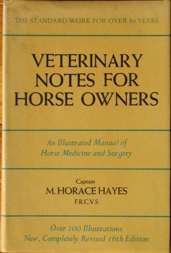 Book Veterinary Notes for Horse Owners: An Illustrated Manual of Horse Medicine and Surgery free