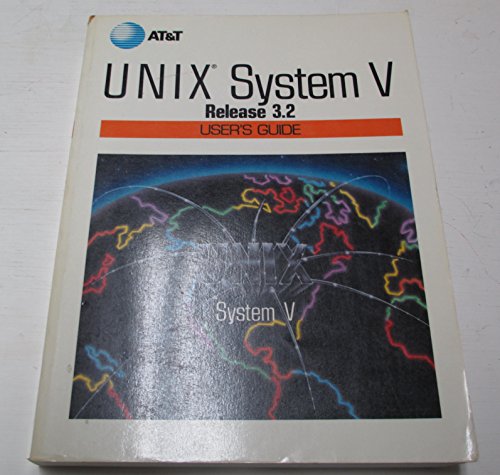 Book Unix System V Release 3.2 User's Guide free