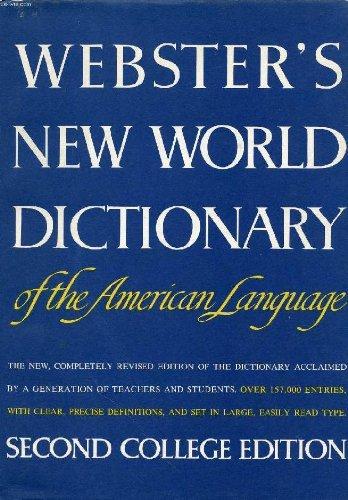 Book Webster's New World Dictionary of the American Language free