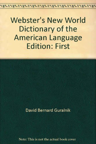Book Webster's New World dictionary of the American language free