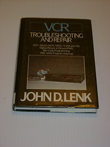 Book Vcr Troubleshooting and Repair: Hi Fi Stero (MTS/MCS S-VHS AND HQ DIGITAL PICTURE IN PICTURE) free