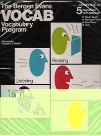 Book The Bergen Evans Vocab Vocabulary Program free