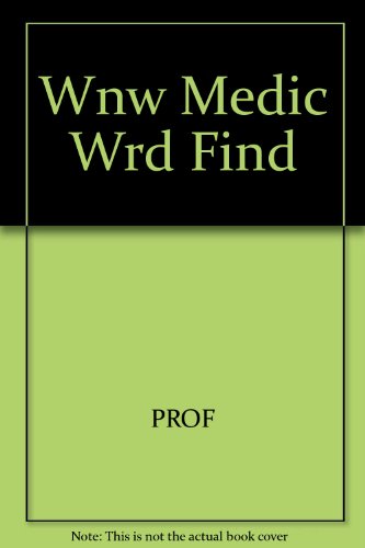 Book Webster's New World Medical Word Finder free