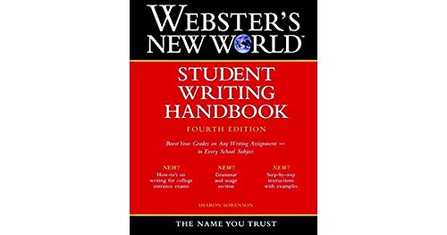Book Webster's New World Student Writing Handbook free