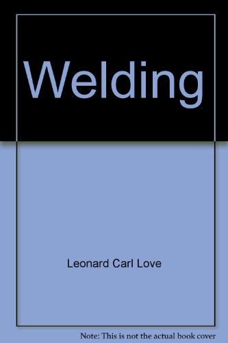 Book Welding: Procedures And Applications free