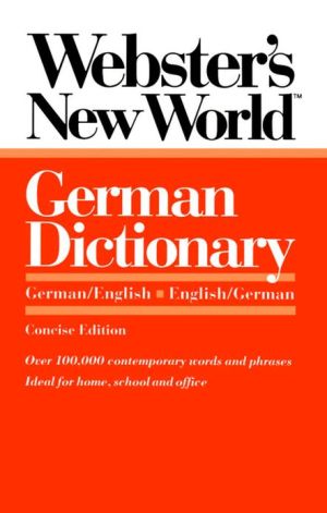 Book Webster's New World German Dictionary: German/English English/German free