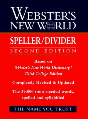 Book Webster's New World Speller/Divider free