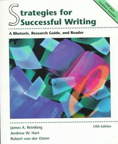 Book Strategies for Successful Writing: A Rhetoric, Research Guide, and Reader free