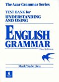 Book Test Bank for Understanding and Using English Grammar free