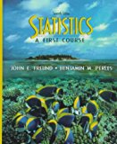 Book Statistics: A First Course (7th Edition) free