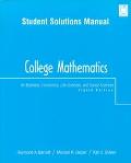 Book Student Solutions Manual to College Math & Business Accounting free